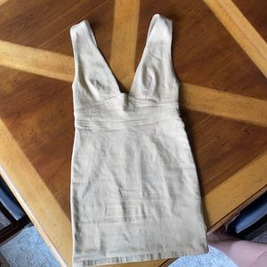 MP|D Mini Tan Jean Dress
